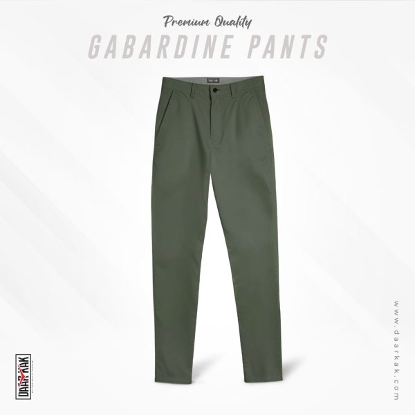 Daarkak Exclusive Gabardine Pant Olive Color - RDK-135