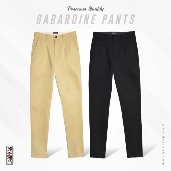 Daarkak Exclusive Gabardine Pant - RDK-133 & RDK-134