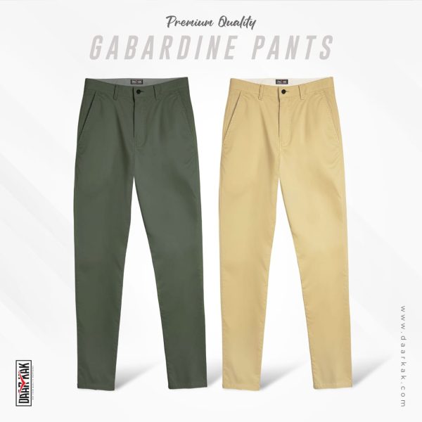 Daarkak Exclusive Gabardine Pant - RDK-133 & RDK-135